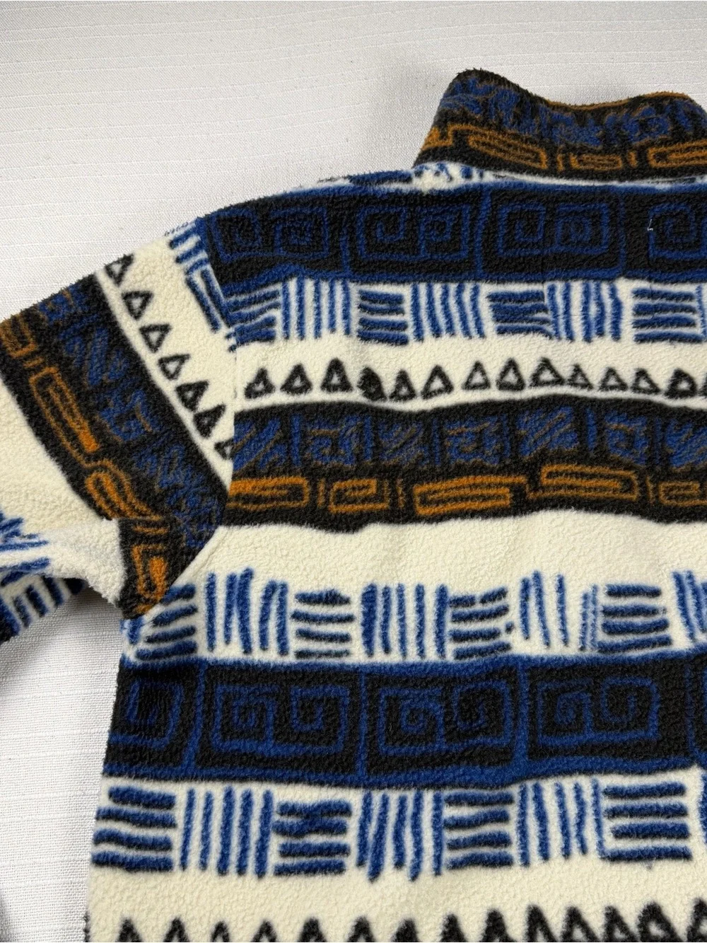 Billabong Adventure Division Recycler Aztec Fleece Pullover Jacket Size L